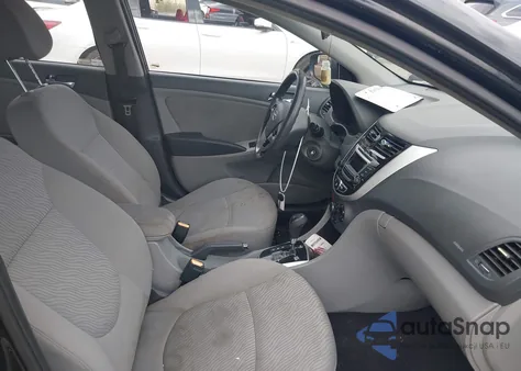 2014 Hyundai Accent Gls из США, поврежденный, VIN KMHCU4AE2EU767637